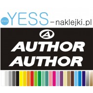 AUTHOR naklejki zastępcze na rower damski, męski, gravel, górski, mtb, szosowy, trekkingowy, miejski - YESS Naklejki.pl