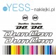 DUNCON naklejki  na rower zjazdowy, gravel, górski, mtb, szosowy, trekkingowy - YESS Naklejki.pl