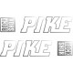 PIKE ROCK SHOX naklejki na amortyzator widelec rower