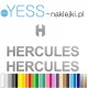 HERCULES naklejki zastępcze na rower damski, męski, górski, mtb, szosowy, trekkingowy, miejski - YESS Naklejki.pl