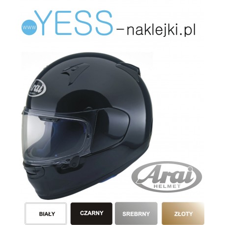 ARAI naklejka zamiennik na kask motocyklowy, kask ARAI REBEL, kask ARAI PROFILE-V   YESS Naklejki.pl