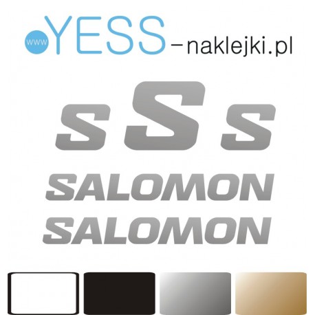 SALOMON naklejki kask narciarski, kask snowboardowy, kask motocyklowy, kask rowerowy, Akcesoria narciarskie i snowboardowe, YESS