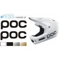 POC naklejki na kask motocyklowy, na kask rowerowy, na kask narciarski, na kask snowboardowy - YESS-Naklejki.pl