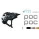 POC naklejki na kask motocyklowy, na kask rowerowy, na kask narciarski, na kask snowboardowy - YESS-Naklejki.pl