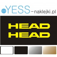 HEAD  naklejki kask narciarski, kask snowboardowy, kask motocyklowy, kask rowerowy, Akcesoria narciarskie i snowboardowe, YESS