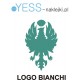 BIANCHI logo naklejka na główke roweru, BIANCHI logo naklejki na rower damski, BIANCHI naklejki  na rower męski, YESS Naklejki