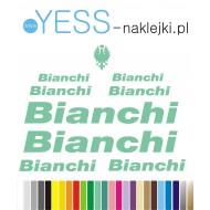 BIANCHI naklejki na rower szosowy  Dogma,  Zolder, Via Nirone, C-Sport, Sprint ICR,  Impulso, Oltre, Arcadex,  Infinito, Special