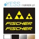 FISCHER naklejki kask narciarski, kask snowboardowy, kask motocyklowy, kask rowerowy, Akcesoria narciarskie i snowboardowe, YESS