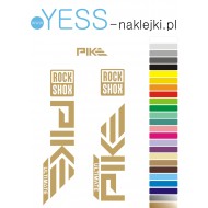 PIKE ROCK SHOX Ultimate naklejki  na przedni widelec amortyzator widelec -2024