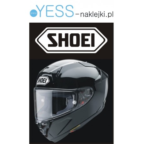 SHOEI  naklejka na kask motocyklowy, na kask rowerowy, na kask narciarski, na kask snowboardowy - YESS Naklejki