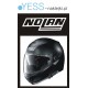 NOLAN  naklejka na kask motocyklowy, na kask rowerowy, na kask narciarski, na kask snowboardowy - YESS Naklejki