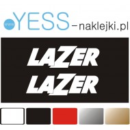 LAZER  naklejka na kask motocyklowy, na kask rowerowy, na kask narciarski, na kask snowboardowy - YESS Naklejki