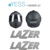 LAZER  naklejka na kask motocyklowy, na kask rowerowy, na kask narciarski, na kask snowboardowy - YESS Naklejki