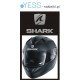 SHARK naklejka na kask motocyklowy, na kask rowerowy, na kask narciarski, na kask snowboardowy - YESS Naklejki