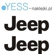  Jeep  LOGO  Naklejki na Samochód Terenowy Tuning Off Road 4x4 YESS-NAKLEJKI.PL