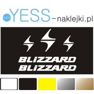 BLIZZARD naklejki kask narciarski, kask snowboardowy, kask motocyklowy, kask rowerowy, Akcesoria narciarskie, snowboardowe, YESS