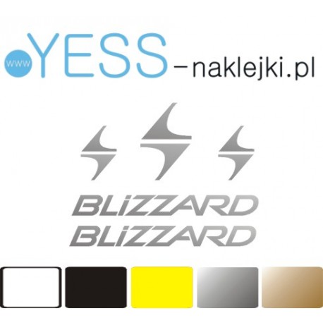 BLIZZARD naklejki kask narciarski, kask snowboardowy, kask motocyklowy, kask rowerowy, Akcesoria narciarskie, snowboardowe, YESS