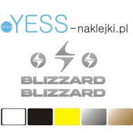 BLIZZARD naklejki kask narciarski, kask snowboardowy, kask motocyklowy, kask rowerowy, Akcesoria narciarskie, snowboardowe, YESS