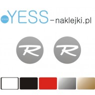 ROSSIGNOL naklejki na kask narciarski,  naklejki na kask snowboardowy, ROSSIGNOL logo naklejki