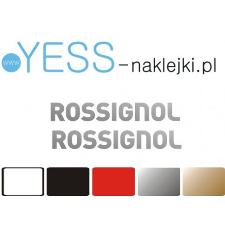 ROSSIGNOL naklejki na kask narciarski,  naklejki na kask snowboardowy, ROSSIGNOL logo naklejki