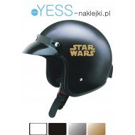 STAR WARS logo,  GWIEZDNE WOJNY naklejki kask narciarski, kask snowboardowy, kask motocyklowy, kask rowerowy, kask hulajnoga