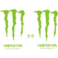 MONSTER ENERGY Naklejki Samochód Jeep Honda Land Rover Nissan Suzuki Subaru Mitsubishi Toyota Quad tuning Jazda OFF ROAD 4x4