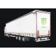 MONSTER ENERGY naklejki naczepa, przyczepa, Krone, Kogel, Wielton, FRUEHAUF, KOMATSU, New Holland 