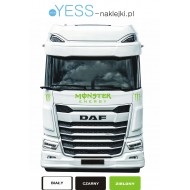 MONSTER ENERGY naklejki na CIĄGNIK, TIR, Scania, Mercedes, Daf, Volvo, Iveco - YESS Naklejki