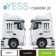 MONSTER ENERGY naklejki na CIĄGNIK, TIR, Scania, Mercedes, Daf, Volvo, Iveco - YESS Naklejki