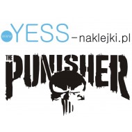 PUNISHER  Off Road Naklejki na samochód Terenowy drzwi  Jeep Toyota Honda Land Rover  Nissan Suzuki Subaru Mitsubishi
