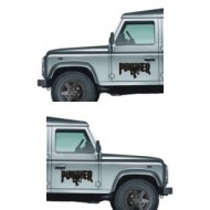 PUNISHER  Off Road Naklejki na samochód Terenowy drzwi  Jeep Toyota Honda Land Rover  Nissan Suzuki Subaru Mitsubishi