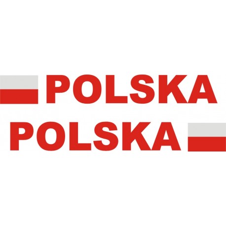 Naklejka Flaga Polski na kask, motocykl, rower, naklejka  Polska Flaga na kask, motocykl, rower, quad, skuter, YESS Naklejki