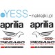 Aprilia Pegaso 650 naklejki na motocykl naklejki tuningowe YESS Naklejki