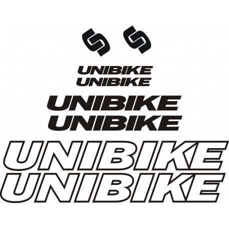 UNIBIKE naklejki na rower