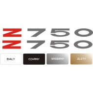 KAWASAKI  NINJA  Z750 naklejki na motocykl, skuter, quad, owiewka, TUNING Motoryzacja, części i akcesoria motoryzacyjne