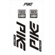 PIKE Ultimate ROCK SHOX naklejki na amortyzator widelec rower