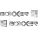 BOXXER ROCK SHOX naklejki na amortyzator widelec rower