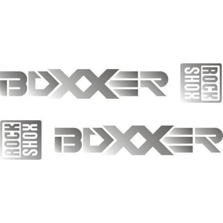 BOXXER ROCK SHOX naklejki na amortyzator widelec rower