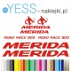 MERIDA ROAD RACE naklejki zastępcze na rower męski, rower damski, gravel, górski, mtb, szosowy, trekkingowy - YESS Naklejki