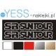 SR SUNTOUR  naklejki na amortyzator widelec  rowerowy