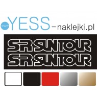 SR SUNTOUR  naklejki na amortyzator widelec  rowerowy