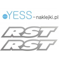 RST  naklejki na amortyzator widelec rowerowy YESS Naklejki