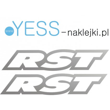 RST  naklejki na amortyzator widelec rowerowy YESS Naklejki