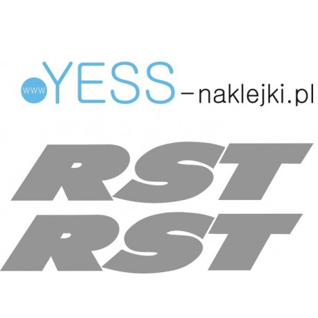 RST  naklejki na amortyzator widelec rowerowy YESS Naklejki