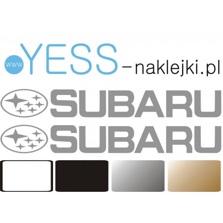 SUBARU   naklejki tuningowe na motocykl / skuter / samochód / quad / kask / TUNING 4x4 Motoryzacja - YESS Naklejki