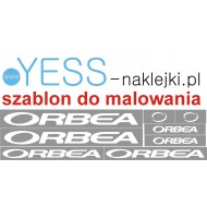 ORBEA  szablon do malowania naklejki na rower 110-2R