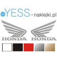  skrzydełka skrzydła na zbiornik motocykl HONDA CBR CB  naklejki tuningowe YESS Naklejki