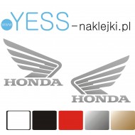  skrzydełka skrzydła na zbiornik motocykl HONDA CBR CB  naklejki tuningowe YESS Naklejki