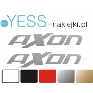 AXON  naklejki na przedni amortyzator  rowerowy,  naklejki  widelec  rowerowy