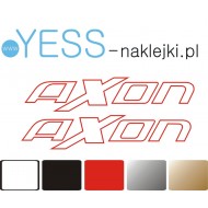 AXON  naklejki na przedni amortyzator  rowerowy,  naklejki  widelec  rowerowy